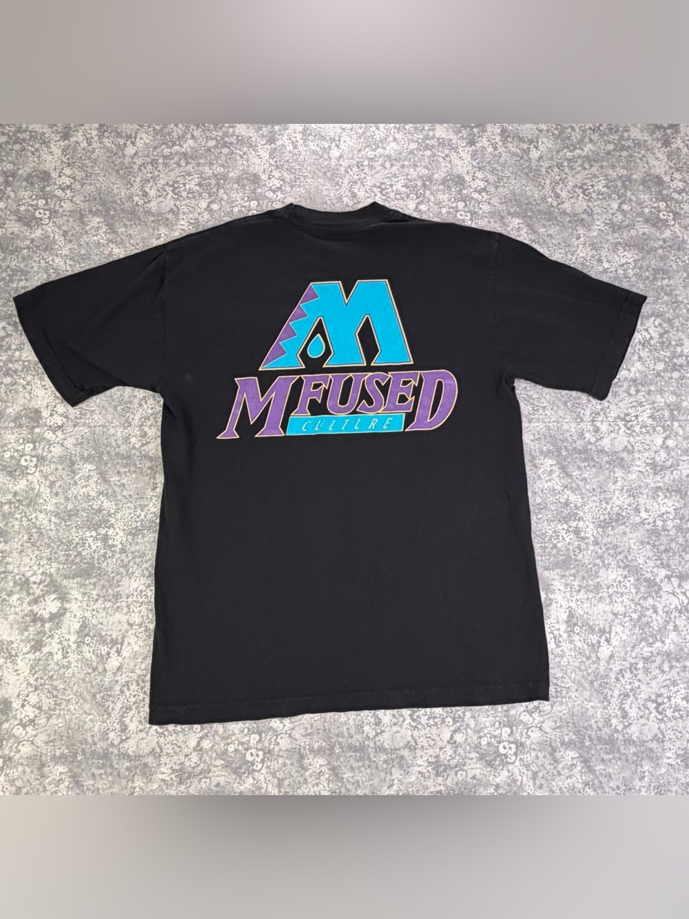 MFUSED Culture Graphic T-Shirt Medium Black Heavyweight USA Made Cannabis Merch